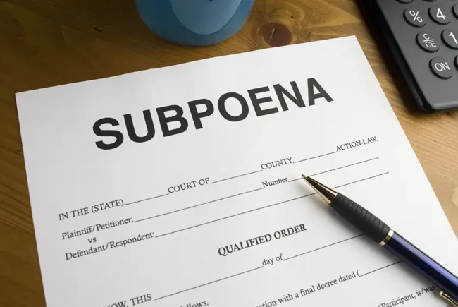 Navigating Subpoenas and Process